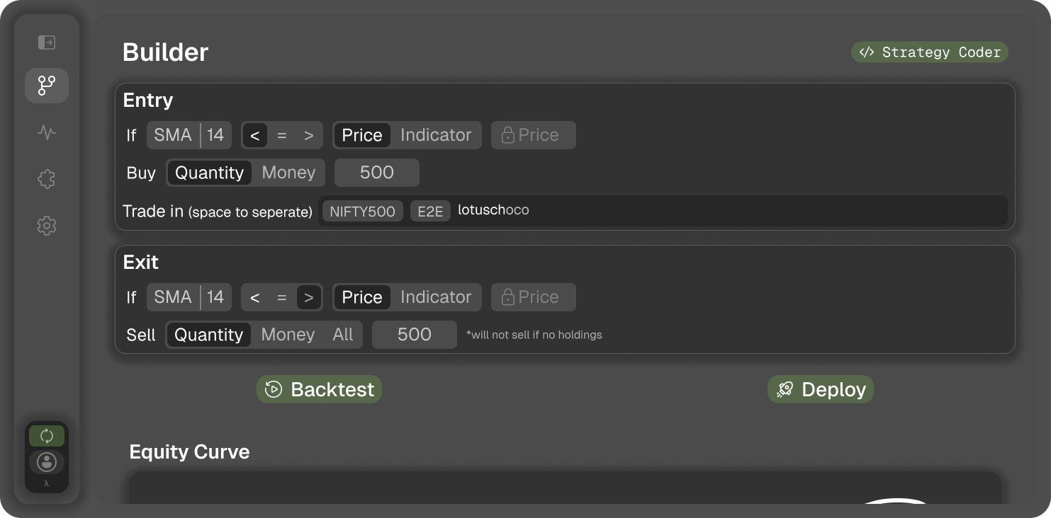 AlgoMLN application screenshot